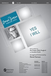 Yes, I Will SATB choral sheet music cover